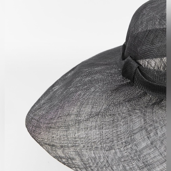 Abaca Picture hat black - Picture 3 of 3